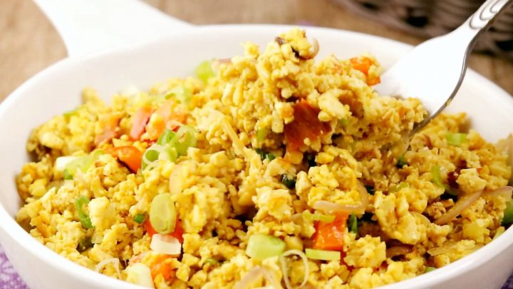 1 Curried Tofu Scramble