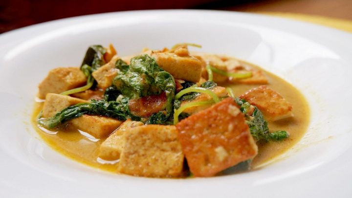 Keto Curried Tofu with Spinach 3 1 Curried Tofu With Spinach