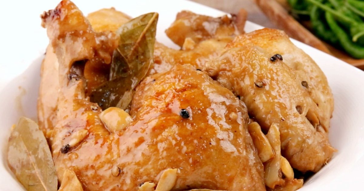 3 Creamy Chicken Adobo
