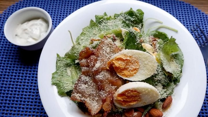 Keto Bacon Salad with Ranch Dressing 3 9 Keto Bacon Salad with Ranch Dressing